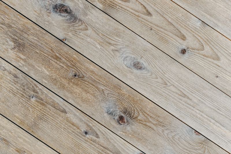 Close-up of natural wood floor planks